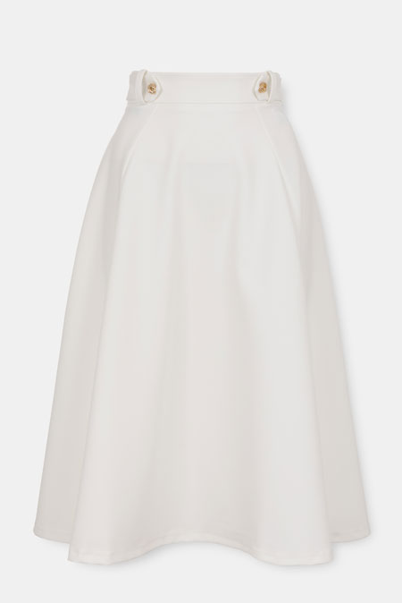 Suknja sa detaljima u struku Tiffany Production